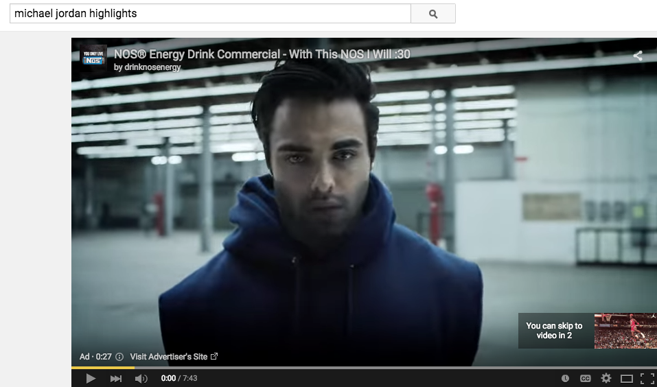 Hit skip, continue watching