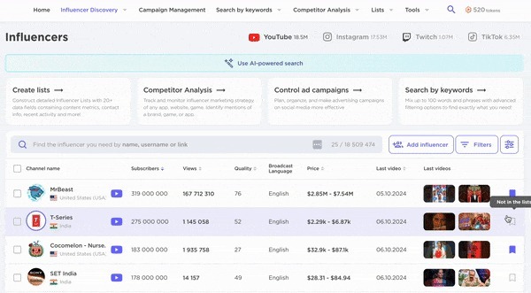 Influencer Analytics image 12
