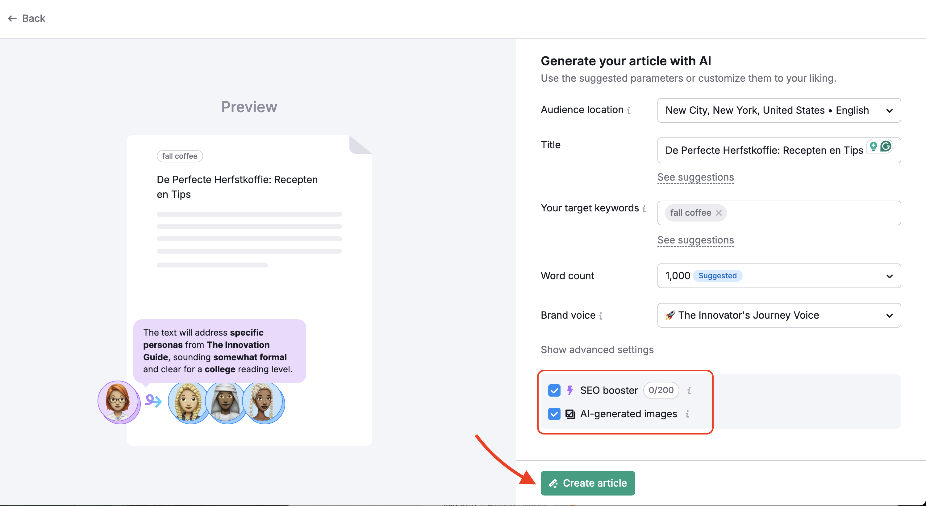 AI Article Generator image 4